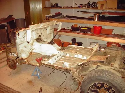 Suzuki SJ413 Restauration - Baujournal Schritt 83